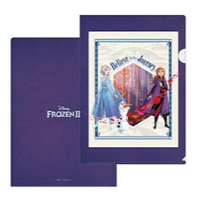 Disney(ディズニー)のアナと雪の女王2 カフェ 限定 クリアファイル A エンタメ/ホビーのアニメグッズ(クリアファイル)の商品写真