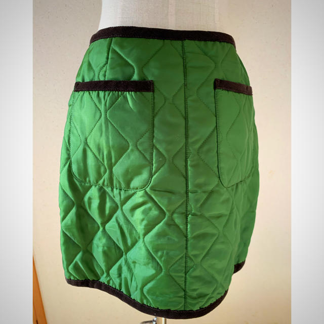 FILA(フィラ)のFILA キルティング フード付きジャケット　巻きスカート レディースのジャケット/アウター(ダウンジャケット)の商品写真
