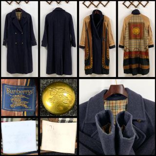 BURBERRY - BURBERRY バーバリー ウールコート 裏地総柄 高級 スカーフ