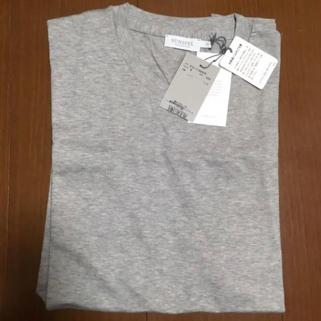 SUNSPEL(サンスペル)の【新品未使用】SUNSPEL サンスペル Tシャツ ライトグレー メンズのトップス(Tシャツ/カットソー(半袖/袖なし))の商品写真