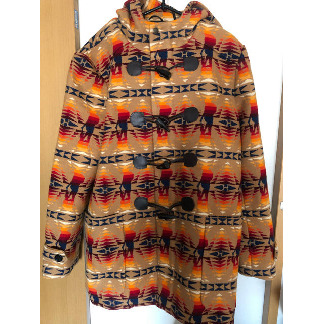 HYSTERIC GLAMOUR★PENDLETON ガール総柄 ダッフルコート