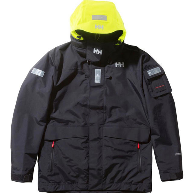 HELLY HANSEN(ヘリーハンセン)のブロッコリー様専用 オーシャンフレイジャケット　HH11990 ブラック メンズのジャケット/アウター(マウンテンパーカー)の商品写真