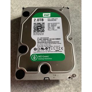 WD ハードディスク WD20EZRX ジャンク(PC周辺機器)