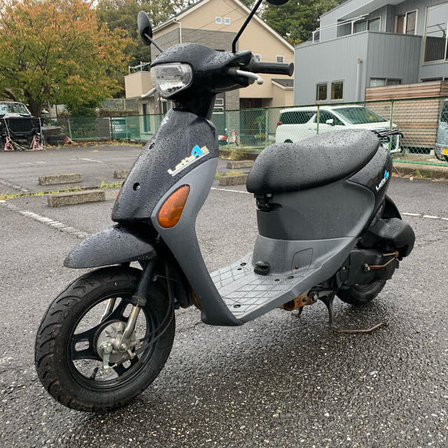 車体スズキ レッツ4 50 cc 原付 スクーター  4スト 実動  書類、カギあり