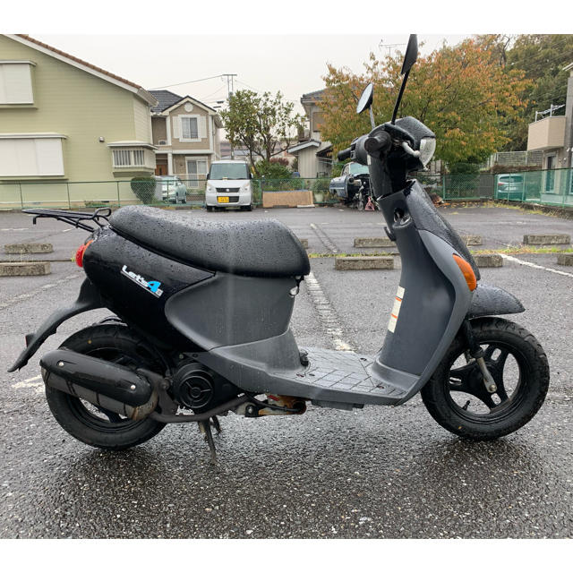 スズキ(スズキ)のスズキ レッツ4 50 cc 原付 スクーター  4スト 実動  書類、カギあり 自動車/バイクのバイク(車体)の商品写真