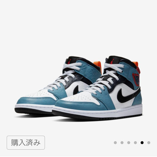 NIKE(ナイキ)のNIKE ジョーダン1 MID フィアレス  メンズの靴/シューズ(スニーカー)の商品写真