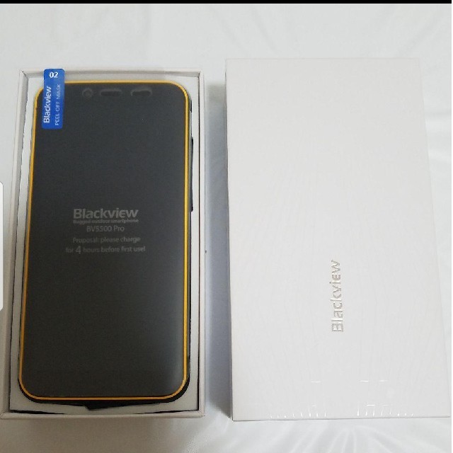 Blackview BV5500 pro イエロー android9.0