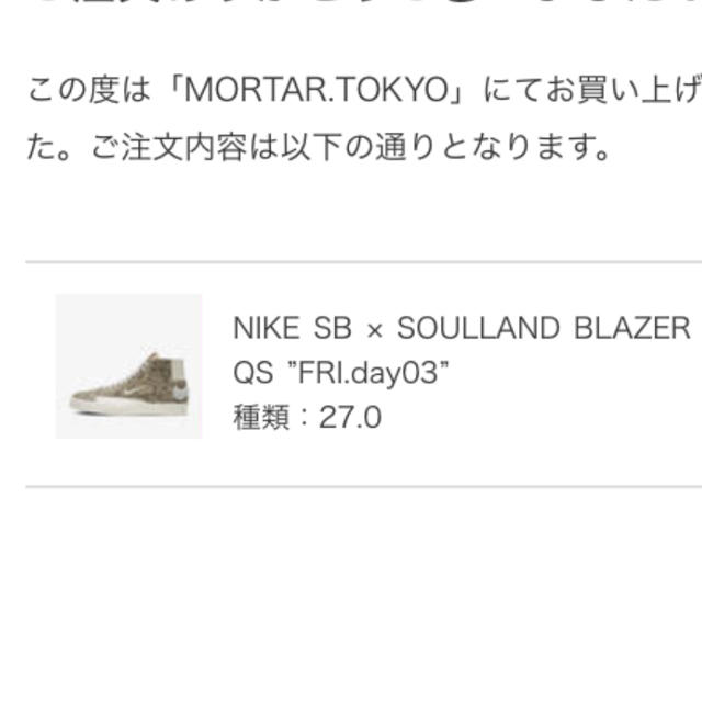 nike  sb blazer snake 27cm 専用