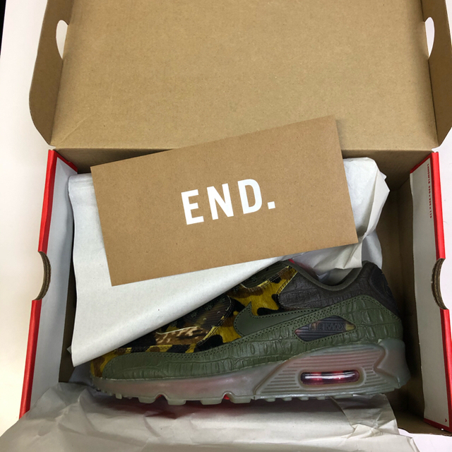 NIKE AIR MAX 90 27.5cm CAMO CROCメンズ