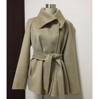 マックスマーラ(Max Mara)のセール　マックスマーラ　カシミア 100% ショートコート 42(その他)