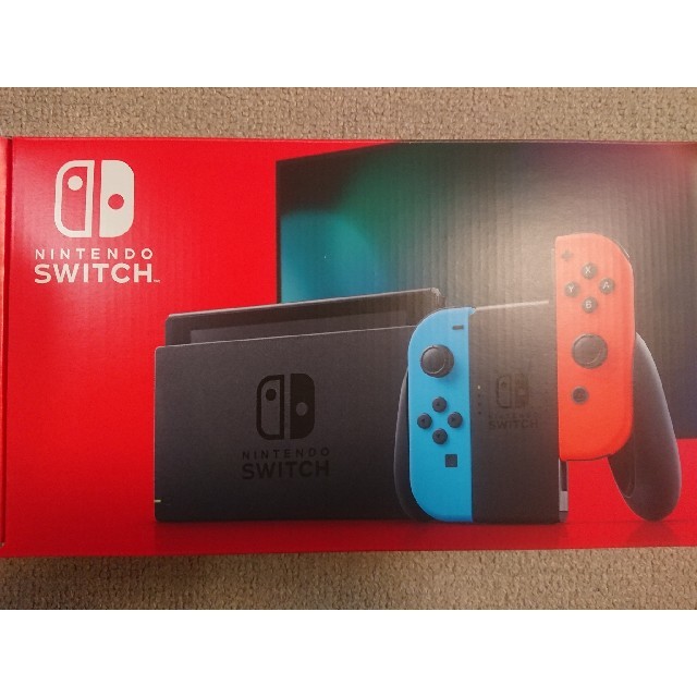 Nintendo Switch JOY-CON(L) ネオンブルー/(R) ネオゲームソフト/ゲーム機本体