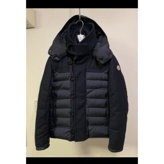 モンクレール(MONCLER)のモンクレール 国内正規極美品 ウール×ナイロンハイブリッド ダウン (ダウンジャケット)