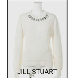 ジルスチュアート(JILLSTUART)のJILL STUART＊美品❣ビジューニット＊ジルスチュアート(ニット/セーター)