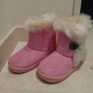 アグ(UGG)のフワフワブーツ 13.5～14.5㎝くらい(ブーツ)