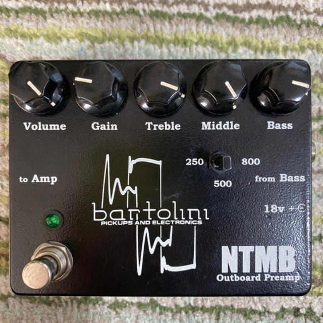 bartolini NTMB Outboard Preamp ベース用