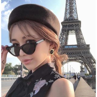 エイミーイストワール(eimy istoire)のeimy istoire ♡トークハット　BLACK (ハット)