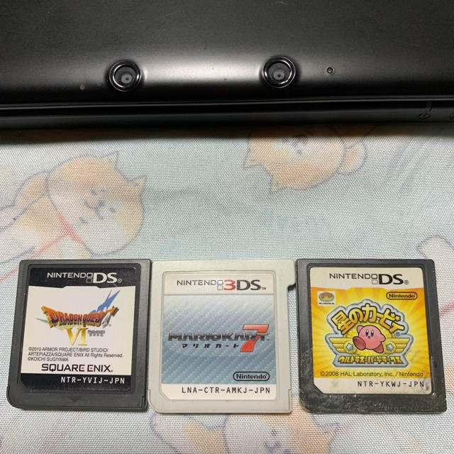 ニンテンドー3DS(ニンテンドー3DS)の3DS LL 本体 黒 エンタメ/ホビーのゲームソフト/ゲーム機本体(携帯用ゲーム機本体)の商品写真