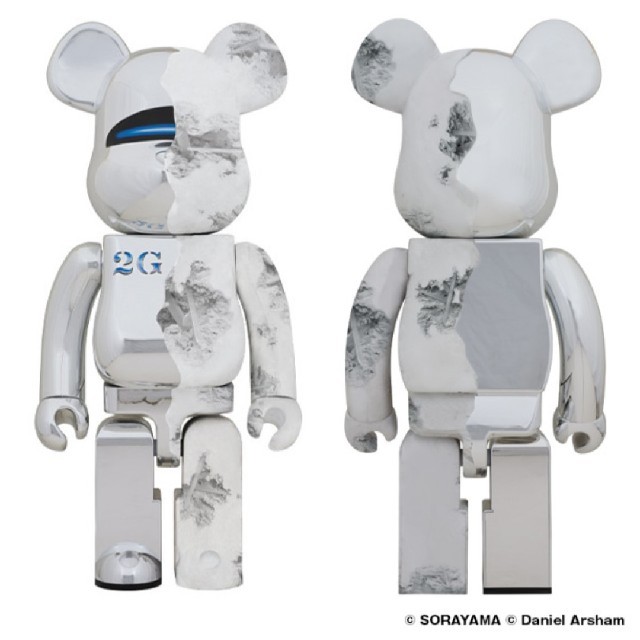 キャラクターグッズ BE@RBRICK SORAYAMA × Daniel Arsham 1000