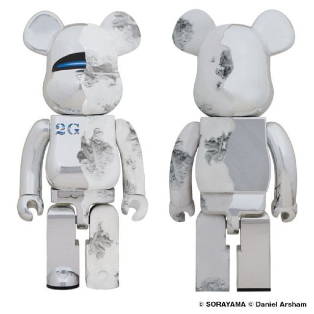 MEDICOM TOY(メディコムトイ)のBE@RBRICK SORAYAMA × Daniel Arsham 1000％ エンタメ/ホビーのおもちゃ/ぬいぐるみ(キャラクターグッズ)の商品写真