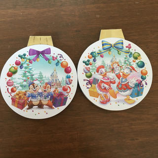 ディズニー(Disney)のディズニー　クリスマスメモ(ノート/メモ帳/ふせん)