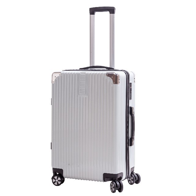 【専用】スーツケース Aタイプ 可愛い 静音 旅行 Lサイズ ホワイト