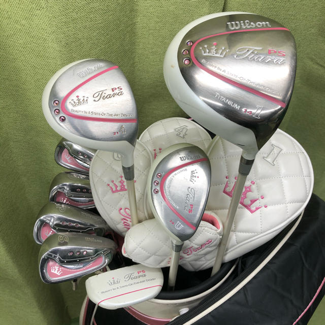 wilson - Wilson Golf☆ PS レディース☆ゴルフクラブセット☆ティアラ