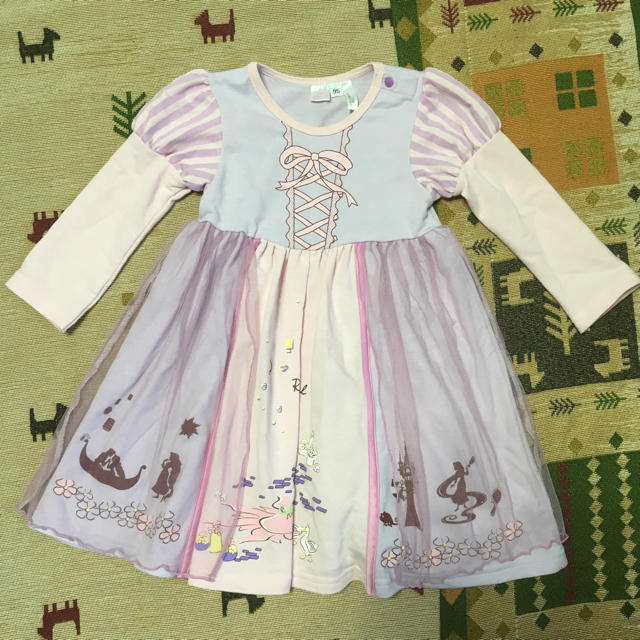 motherways(マザウェイズ)のディズニー　プリンセス　ワンピース キッズ/ベビー/マタニティのキッズ服女の子用(90cm~)(ワンピース)の商品写真