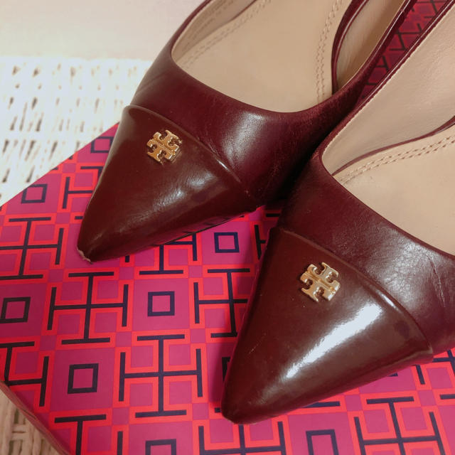 Tory Burch(トリーバーチ)のトリーバーチ　本革　パンプス レディースの靴/シューズ(ハイヒール/パンプス)の商品写真