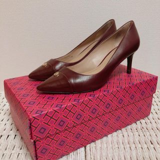 トリーバーチ(Tory Burch)のトリーバーチ　本革　パンプス(ハイヒール/パンプス)