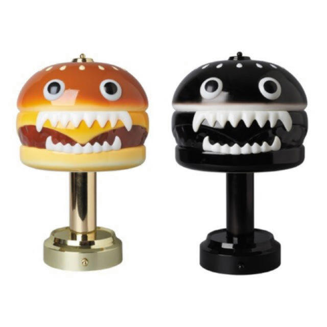 UNDERCOVER HAMBURGER LAMP BLACKフィギュア