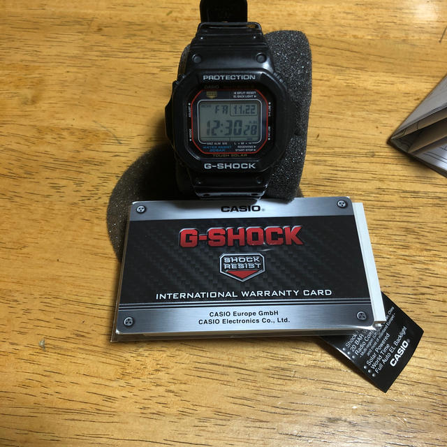 G-SHOCK 3159 ソーラー　電波時計