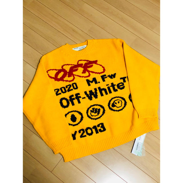 OFF-WHITE - 2019-20秋冬 off-white ニット セーターの通販 by ハイ 