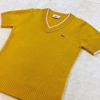 ラコステ(LACOSTE)の試着のみ☆ラコステ☆ニット☆超美品☆カシミヤ混(ニット/セーター)