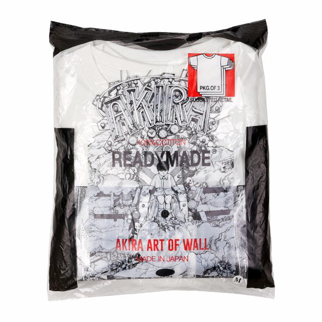 【M】AKIRA READYMADE 3PACK T