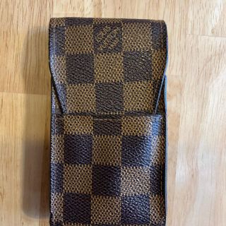 ルイヴィトン(LOUIS VUITTON)のタバコケース　ダミエ(タバコグッズ)