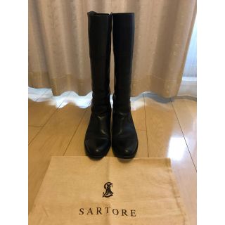 サルトル(SARTORE)のSARTORE ブーツ サイズ40 ブラック(ブーツ)