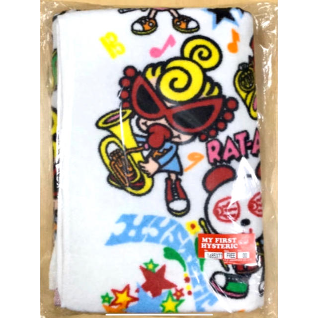 HYSTERIC MINI(ヒステリックミニ)のヒスミニ☆正規品☆新品☆バスタオル☆おくるみ☆タオルケット☆オーケストラ インテリア/住まい/日用品の日用品/生活雑貨/旅行(タオル/バス用品)の商品写真