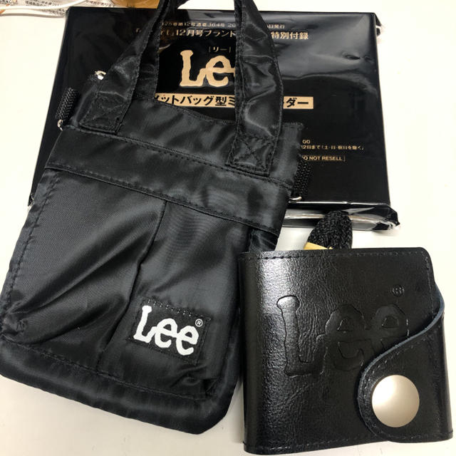 Lee(リー)のLEE ミニヘルメットバッグ&二つ折り財布セット メンズのバッグ(ショルダーバッグ)の商品写真