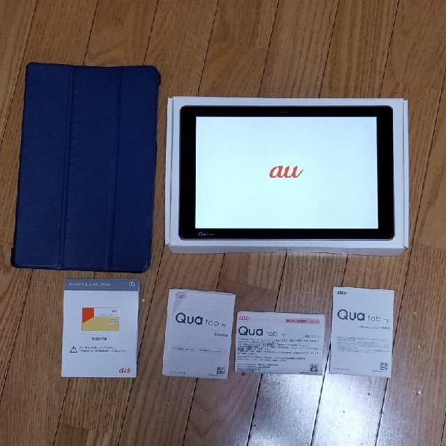 LG Electronics(エルジーエレクトロニクス)のあれこれ様専用　au　Qua tab PZ スマホ/家電/カメラのPC/タブレット(タブレット)の商品写真