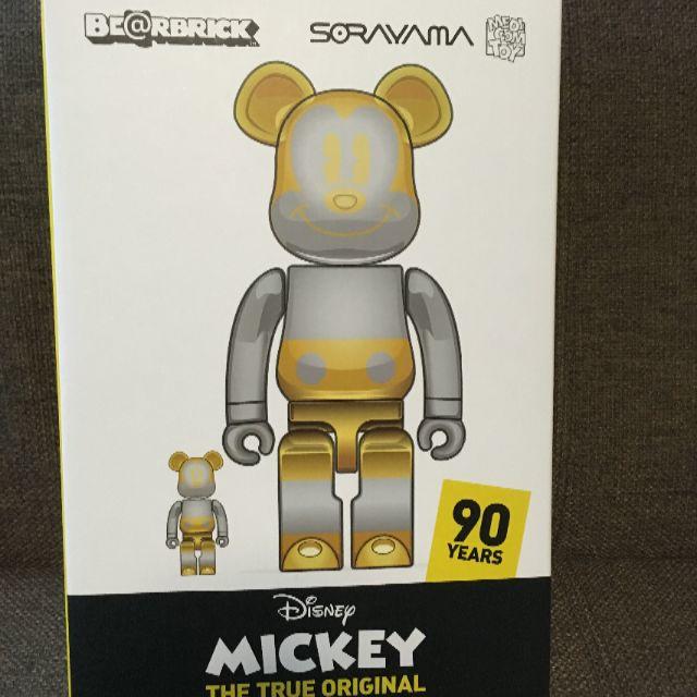 BE@RBRICK FUTURE MICKEY 100％ & 400％