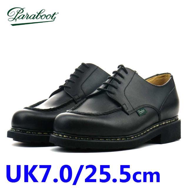 定番 Paraboot - パラブーツ シャンボード ブラック 黒 710709 UK7.0