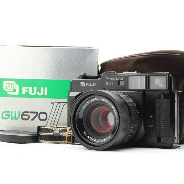 【T-ポイント5倍】 Fujifilm 美品 - 富士フイルム GW670II D211J 中判 Pro/90mm フィルムカメラ