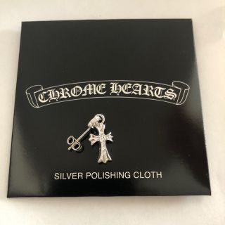 クロムハーツ(Chrome Hearts)のクロムハーツ　パヴェダイヤ　ホワイトゴールド　ピアス　【新品】(ピアス(片耳用))