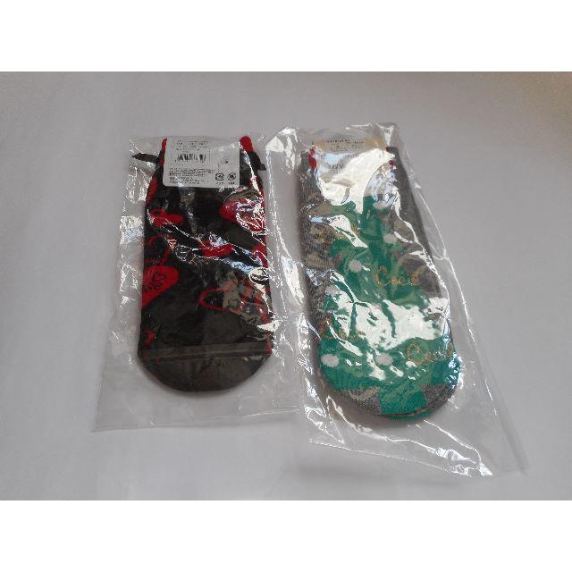 CECIL McBEE(セシルマクビー)の新品 CECILMcBEE＆ ROSE FAN FAN 靴下ｾｯﾄ　 レディースのレッグウェア(ソックス)の商品写真
