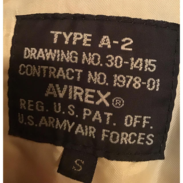 AVIREX(アヴィレックス)のヴィンテージ　革ジャケット　AVIREX  メンズのジャケット/アウター(フライトジャケット)の商品写真