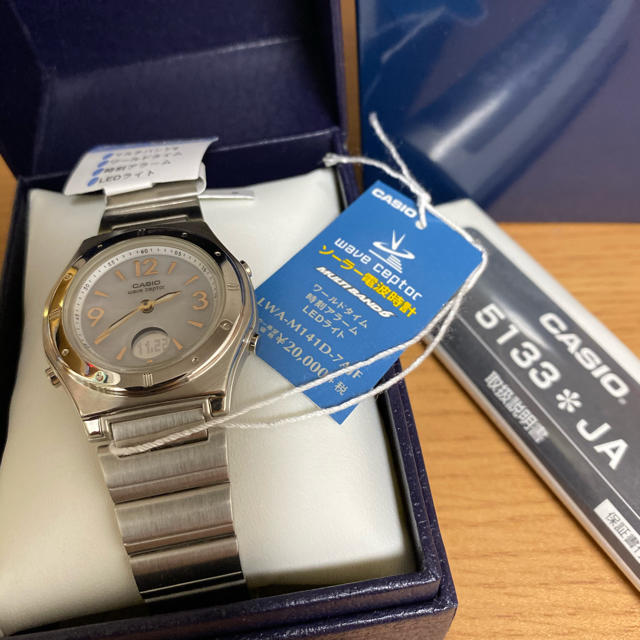 新着商品 CASIO - LWA-M141D-7AJF ソーラー電波時計 【新品】CASIO 腕時計