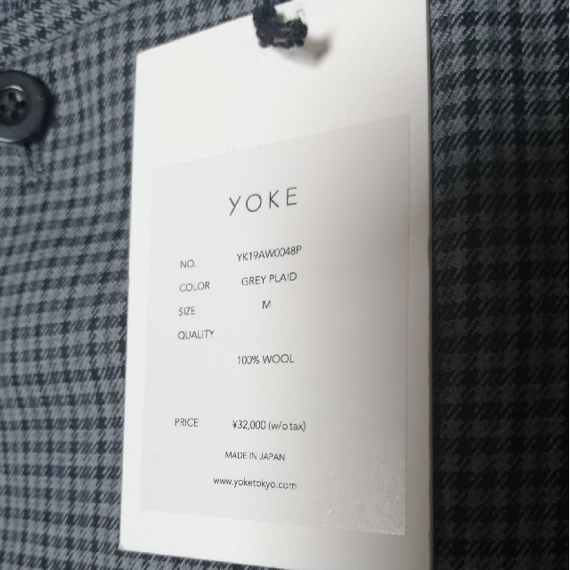 COMOLI(コモリ)の値下げ！YOKE(ヨーク)　★19AW 今期新作🎄★パンツ メンズのパンツ(スラックス)の商品写真