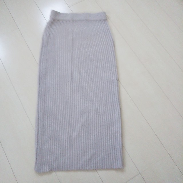 fifth(フィフス)のリブニットスカート レディースのスカート(ひざ丈スカート)の商品写真