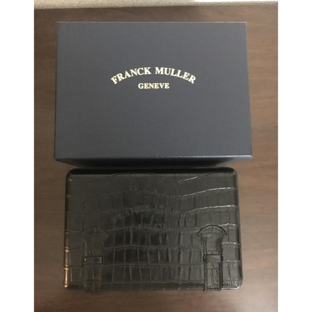 FRANCK MULLER(フランクミュラー)のフランクミュラー　純正 クロコ型押し　時計　ケース レディース  メンズの時計(その他)の商品写真