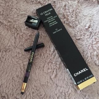 シャネル(CHANEL)の♡シャネル ル クレイヨン ユー ＃77 ディープ パープル♡(アイライナー)